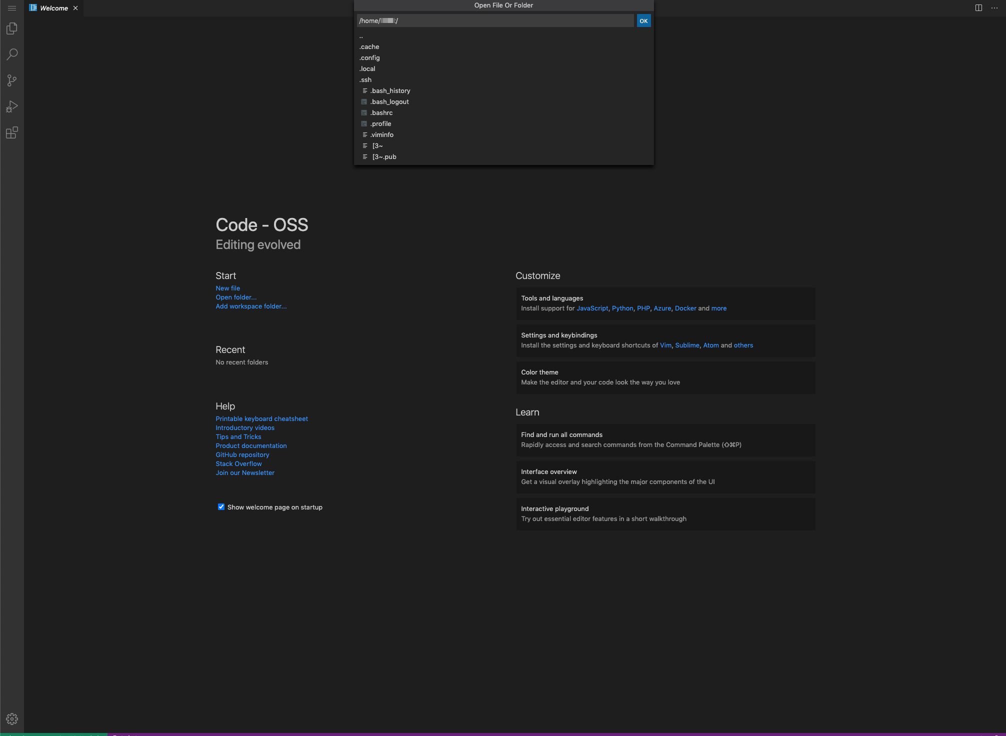 editor-welcome-screen