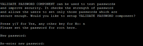 Validate password prompt